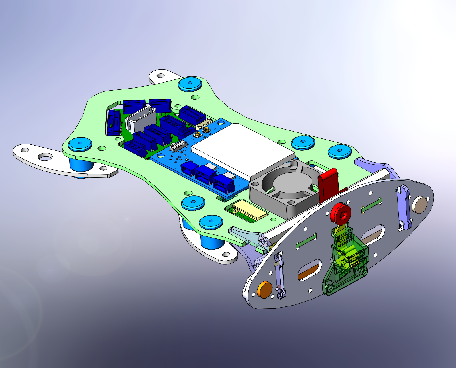 Flight Deck CAD Model